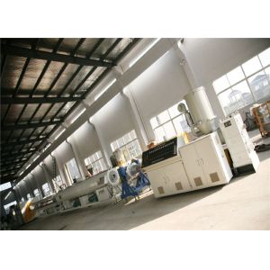 Wholesale Single Screw Pe Pipe Extrusion Machine , High Capacity Pe Pipe Making Machine from china suppliers