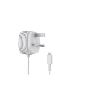 China White Lightning CE 5V2.4A iPhone Charger UK Adapter on sale