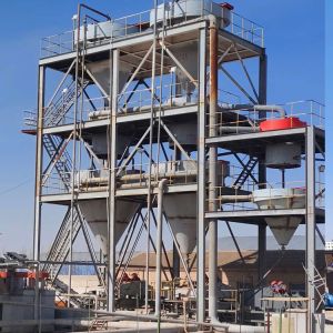 220V Voltage Grinding Ore Processing Plant for Silica Sand Washing and Quartz