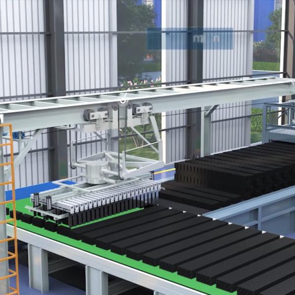 High Capacity Automatic Stacking Machine Fired Clay Brick Making Machine 25000