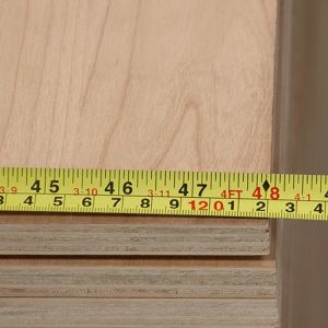 Fancy American Cherry Plywood Crown Cut Wood Veneer Based Mdf Particle Board For