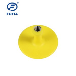 125khz ISO11784/5 FDX - B Long Range Rfid Animal Ear Tag For Cattle Sheep