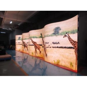 Full Color Smd2121 Hd P3LED Rental Iron And Steel Standard Cabinets For Indoor