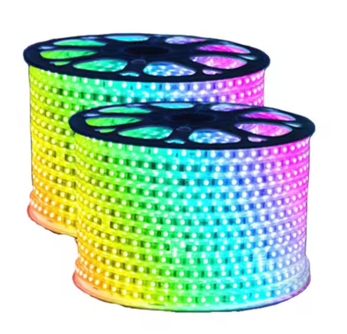 100m RGB Strip Light IP65 Waterproof Warm White LED WiFi Remote Control DMX