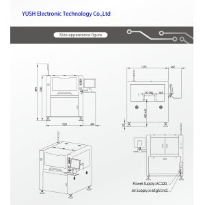2D Inspection Automatic Stencil Positioning Solder Paste Printer For PCB Board
