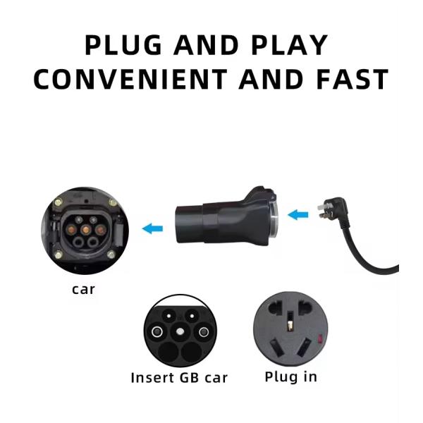GBT Car Power Source Energy Discharger Plug for BYD Conversion Socket Electric Vehicle Discharge Equipment