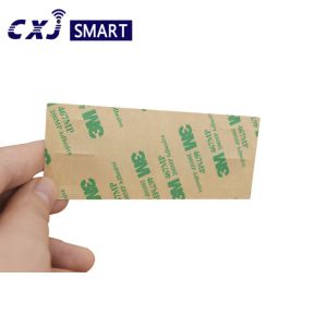 Passive UHF RFID Tag Sticker , RFID Label Sticker Alien H3 9654 For Car