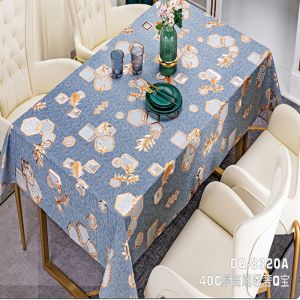 China Party Custom 2mm Thickness Waterproof Dust Proof Mildew Proof Plastic Table Protector Pvc Tablecloth Cover on sale