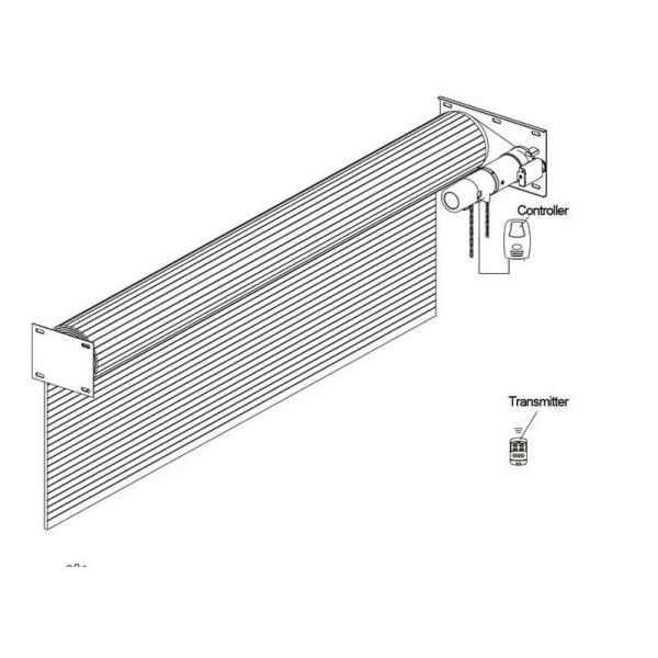Wholesale Low MOQ electric rolling door motor roller shutter motor factory price garage door motor