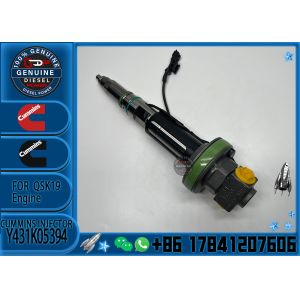 Real Fuel Injector Assembly Y431K05394 For Cummins Engine QSK19 Series