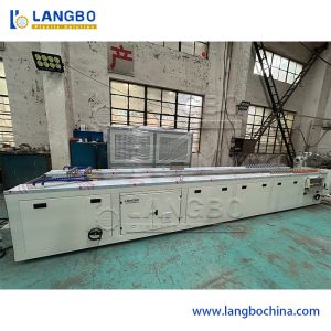 PVC Cable Trunk Extrusion Machine with 55/110 Conical Twin Screw Extruder for