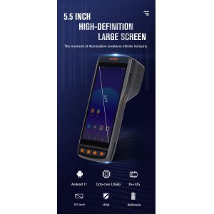 Android Pda 1D 2D Scanner Octa-core 2.0GHz Handheld Terminal Industrial Pda With