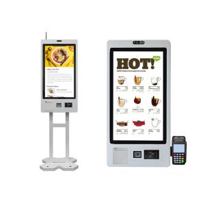 Wholesale Hdmi Mcdonalds Restaurant Ordering Kiosk Self Service 32 Inch Screen from china suppliers