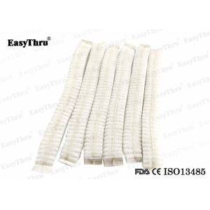 Hospital Durable Disposable Bouffant Caps , Multipurpose Medical Round Cap