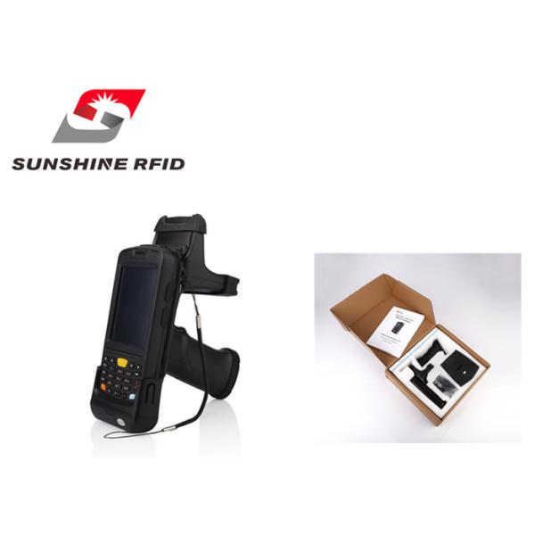Easy Operation Mobile RFID Reader / Bluetooth Uhf RFID Reader Handheld