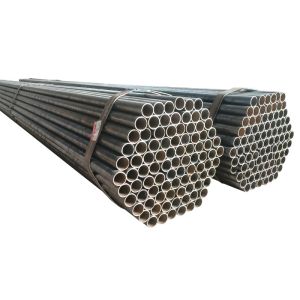 MS Q235B ASTM A53 A106 low carbon ms black steel pipe hot rolled carbon steel