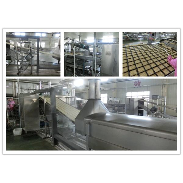CE ISO SGS Instant Noodle Making Machine , Automatic Noodle Machine Stainless Steel