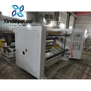 2000mm Roll Thermal Paper Slitting Rewinder Kraft Paper Rewinding Machine 150m