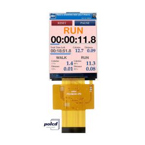 China Polcd 2.4 Inch IPS LCD Screen High Brightness 450 Nit MCU ST7789V 240x320 Resolution TFT LCD Display Module on sale