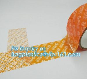 China Tamper Evident Security Void Packaging Tape 48mm x 100m,tamper evident security VOID OPEN masking tape bagease bagplasti on sale