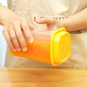 Modern Square PP Quadrilateral Takeout Plastic Cups for Coffee Brands