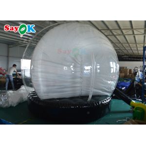 Christmas Snow Globe Crystal Ball Inflatable Bubble Tent Background Printing