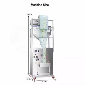 New Arrival 2025 Larger Capacity Automatic Dry Food Packing Machine Back Sealing
