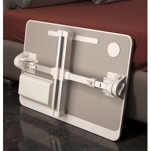 Mail Packing Height Adjustable Desk White Modern Metal Manual Folding Office