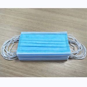 Elastic Earloop Disposable Face Mask CE FDA Certification 52*38*30cm