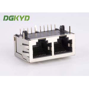 KRJ -5921S8P8C12E457NL 2 Port RJ45 Interface Jack Network Connector RJ45 Modular