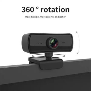 Durable 2K Live Streaming Webcam , 2560x1440P HD Computer Camera