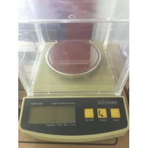 Schroder Fabric Weight Balance / Electronic Balance / Electronic Scale GSM-200