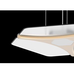 PMMA Material 59W Wireless Living Room Ceiling Light 6000LM Adjustable With