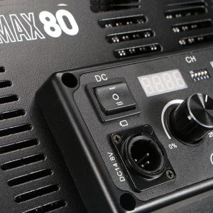 MAX80 Dual CCT Panel LED Studio Lights 120 Degree Metallic Engineering Plastic