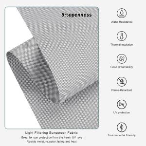 Factor High Quality Openness 8% Color Collection Singapore Solid Blackout