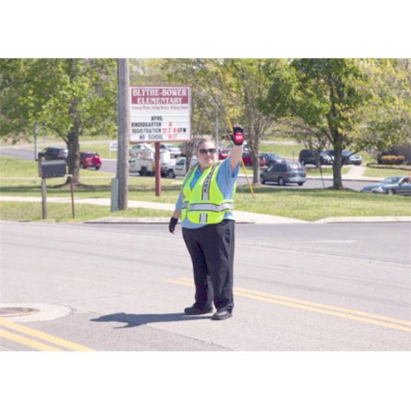 Driving Mitts Reflective Traffic Control Gloves , Traffic Police Gloves