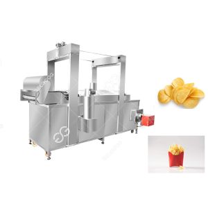 Wholesale Electric &amp; Gas Automatic Fryer Machine Potato French Fries Frying Machine from china suppliers