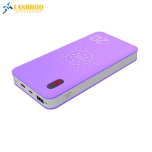 Custom Wireless Power Bank 20000mAh with 3-IN-1 Cable LED Screen Display Type-C