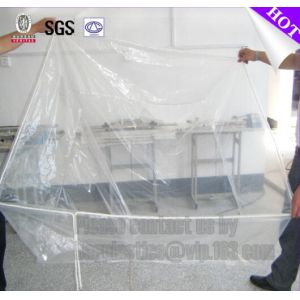 Big durable transparent hdpe plastic pallet covers, Reusable Waterproof Plastic