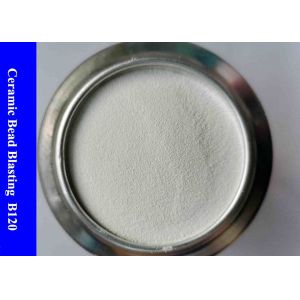 Zirconium Silicate Bead Ceramic Blasting Media B120 63-125μM For Golf Head