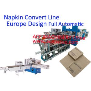 Serviette Paper Making Machine With Auto Transfer To Packaging Machine