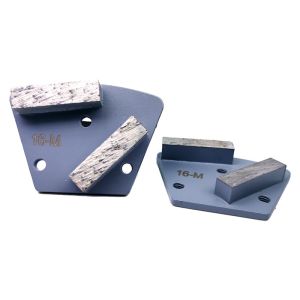 Factory CPS Concrete Grinding Diamond Tools with Double 15mm rectangular blade