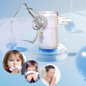 Vibrating Mesh Nebulizer with Auto Shut Off for Efficient Respiratory Treatment