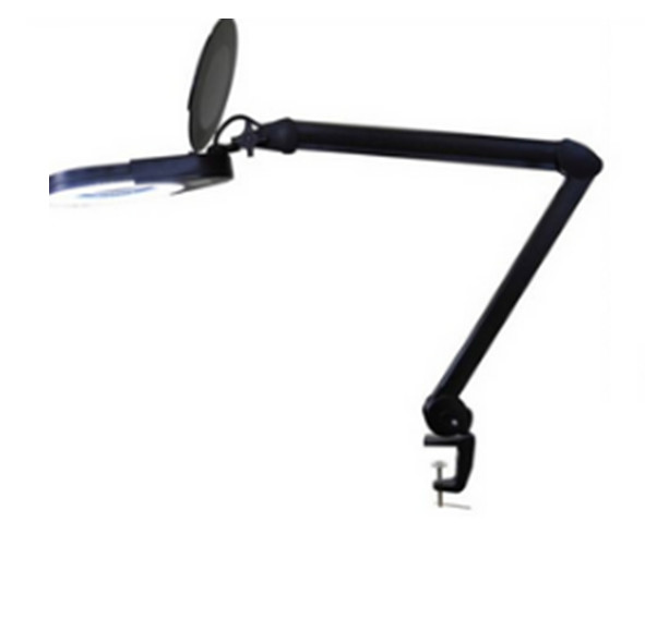 Quality White Lightness Illuminated Magnifying Lamp Portable With Dustproof Cover for sale