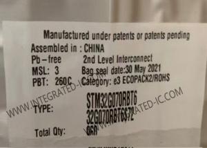 China Microcontroller MCU STM32G070RBT6 36 KB RAM Mainstream ARM Cortex-M0+ MCU on sale
