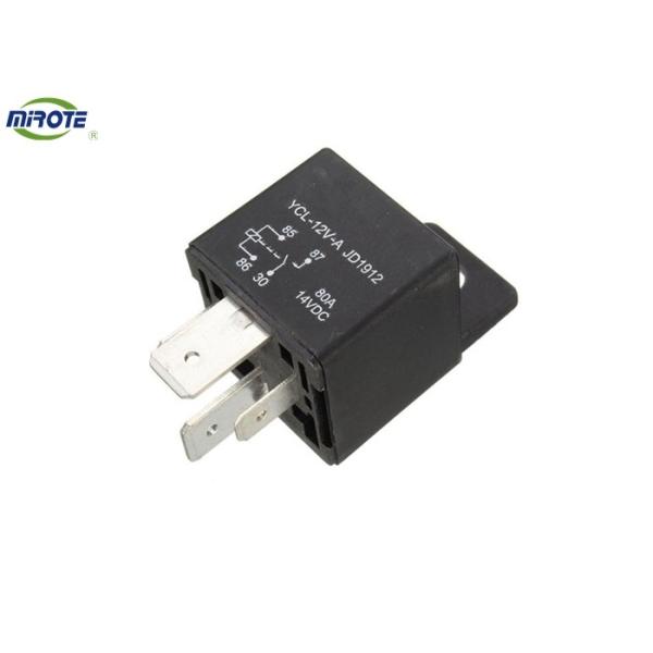 Non Water-proof 80AMP 4PINS 12V JD1912 Mounted Black Automotive Relay90987-02016 90080-87024 G115-67-730 90987-04010