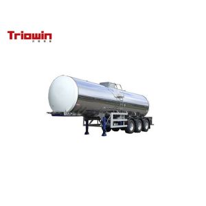 Professional Dairy Processing Equipment Milk Tanker Truck 3-40 Cubic Volume