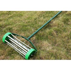 Wholesale Portable 3.6kg Residential Lawn Aerator Metal And Plastic Manual Aerator Roller from china suppliers