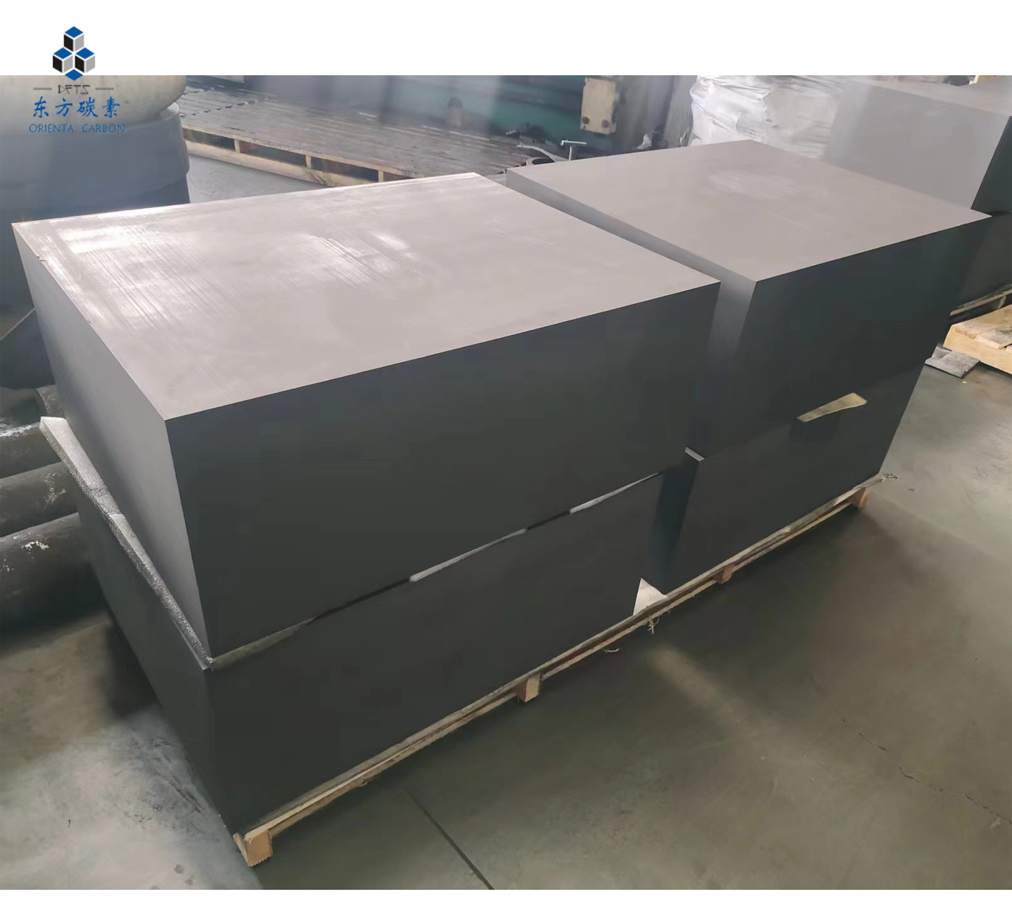 1.85 G/Cm3 Isostatic Semiconductor Graphite Block 70 HSD With Low Thermal