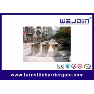30~40 Transit Speed Pedestrian Retractable Flap Barrier Gate